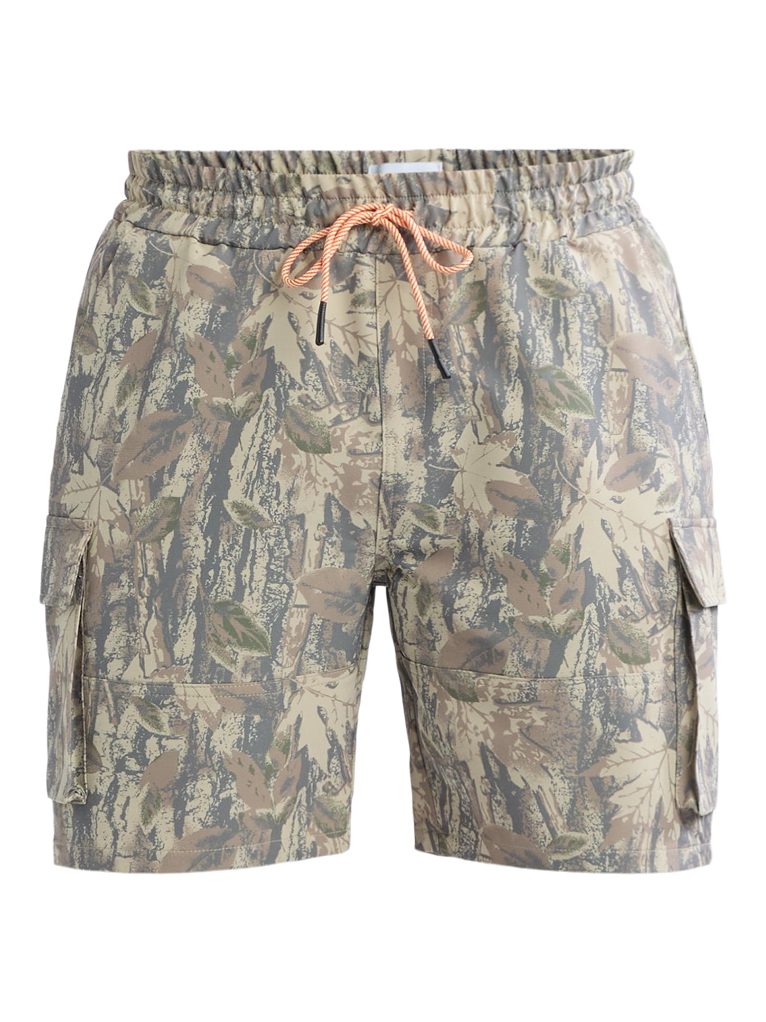 Fly By Night Men's and Big Men's Command Camo Shorts, 7