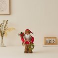 thumbnail image 3 of Muñeca De Papá Noel Muñeca De Navidad Decoraciones Para Fiestas Adornos Infantiles De Pie, 3 of 3