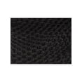 thumbnail image 4 of Crochet Beanie Visor with Scarf - Black, 4 of 5