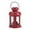 Red, variant on Diceymbol Vintage Hollow Star Metal Lantern for Candles 5 Inch Laser-Cut Iron Alloy Windproof Lamp for Christmas/Wedding Decor, Creates Magical Light Patterns