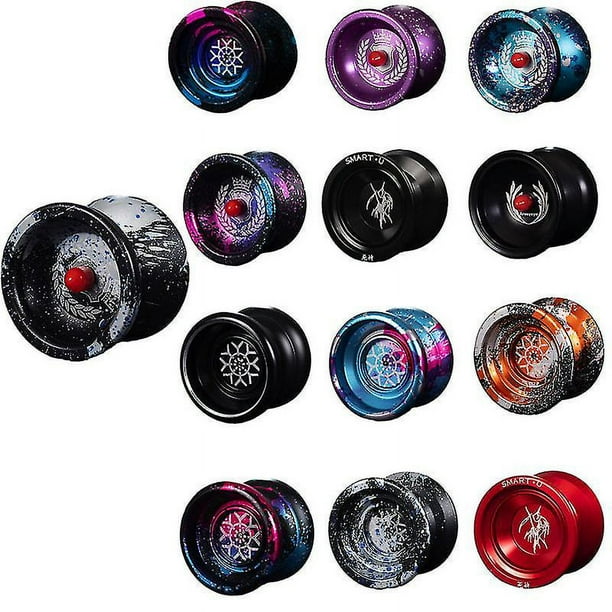 Aresyoyo Noas Professional 1a3a5a Galaxy Metal Yoyo Anticaída Yoyo resistente al desgaste # Ftmy1a