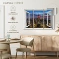 thumbnail image 4 of Elephant Stock Empire State Building And The Nyc Skyline Iii Wall Art - Horizontal Multi Panel Canvas - Bedroom Wall Decor - Places Multi Panel - Blue And Purple Decor By Scott Stulberg - 45" x 28", 4 of 4