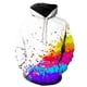 thumbnail image 3 of Nueva sudadera con capucha monocromática 3D de moda de otoño para hombres y mujeres, sudadera para hombres, sudadera con capucha de calle colorida, sudadera con capucha negra 3D, 3 of 5