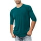 thumbnail image 1 of Tops para hombre, blusas y camisas de manga corta con cuello redondo para hombre, moda masculina, ropa deportiva para el hogar, pijamas, camisetas de color liso, blusa deportiva para hombre, poliéster, 1 of 5