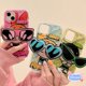 thumbnail image 2 of Funda De Teléfono Para iPhone 14 Pro Max 14 Plus 13 12 11 X XR XS 8 7 SE 2020 Con Powerpuff Girls Soporte De Vidrio Cubierta Suave, 2 of 4