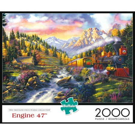 Buffalo Games Engine 47 2000 Piece Jigsaw Puzzle - Walmart.com