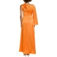 thumbnail image 2 of Halston womens  Keiana Gown, 10, Orange, 2 of 3