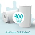 thumbnail image 4 of Paquete de recarga Hello Blink para Sticker Maker, 10 rollos, 400 pegatinas, 4 of 6