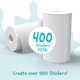 thumbnail image 4 of Paquete de recarga Hello Blink para Sticker Maker, 10 rollos, 400 pegatinas, 4 of 6