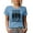 Baby Blue, variant on The Reason I'm Old and Wise Is Because God Protected Me, Words of Wisdom Quote, Baby Blue T-Shirt, 2XL