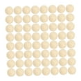 thumbnail image 6 of Homoyoyo 100 Pieces Round Wooden for Crafts, Projects, Filling Material, Art Supplies, and Crafting, 6 of 8