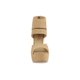 thumbnail image 3 of Sandalia Color Camel Con Cierre Trasero Altura 13.5Cm Mundo Terra 030364, 3 of 3