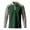 Dark Green, variant on KKBOTIVE Long Sleeve Polo Shirts for Men Casual Collared Polo Shirt Cozy Pullover Fashion Tops for Men Everyday Wear ( Dark Green Size: XXL )