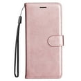 thumbnail image 2 of Nalacover Wallet Case for Samsung Galaxy A05S, Card Slots Holder Magnetic Clasp Premium Luxury PU Leather Flip Folio Cover with Kickstand Wrist Strap Soft Silicone Shockproof Case, Rosegold, 2 of 6