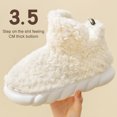thumbnail image 4 of Zapatos Casa Cálidos Borrosas Botas Esponjosas Pelaje Peluches Espesas Livianas para Interiores Al Aire Libre, 4 of 9