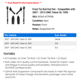 thumbnail image 2 of Front Tie Rod End Set - Compatible with 2007 - 2013 GMC Yukon XL 1500 2008 2009 2010 2011 2012, 2 of 2