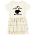 thumbnail image 3 of Inktastic Sister Bear Native Arrow Girls Toddler Dress, 3 of 5