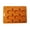 Orange, variant on Giunmcul Dachshund Dog Tray Mold Flexible Food Safe Rubber Makes 9 Wiener Dog Cubes Dishwasher Safe for Drinks Party Chocolate Candy Gelatin Soap DIY 1 Pack