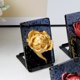 thumbnail image 3 of Gwong Decoración hogareña Figurina tridimensional de la flor de la flor de la flor de la estatuilla de cerámica con la pizarra para la oficina Gwong 21084369, 3 of 6