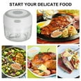 thumbnail image 2 of Amdohai Electric Mini Garlic Chopper Food Slicer Portable Garlic Grinder Blender Food Processor For Pepper Chili Vegetable Nuts Meat 100ML USB Rechargeable, 2 of 8