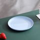 thumbnail image 1 of Nvzi 6pcs 5.9 Inches Lightweight Mini Wheat Straw Plates,Reusable Plate Set Dishwasher & Microwave Safe,Unbreakable Deep Dinner Plates,They are easy to clean,Blue, 1 of 5