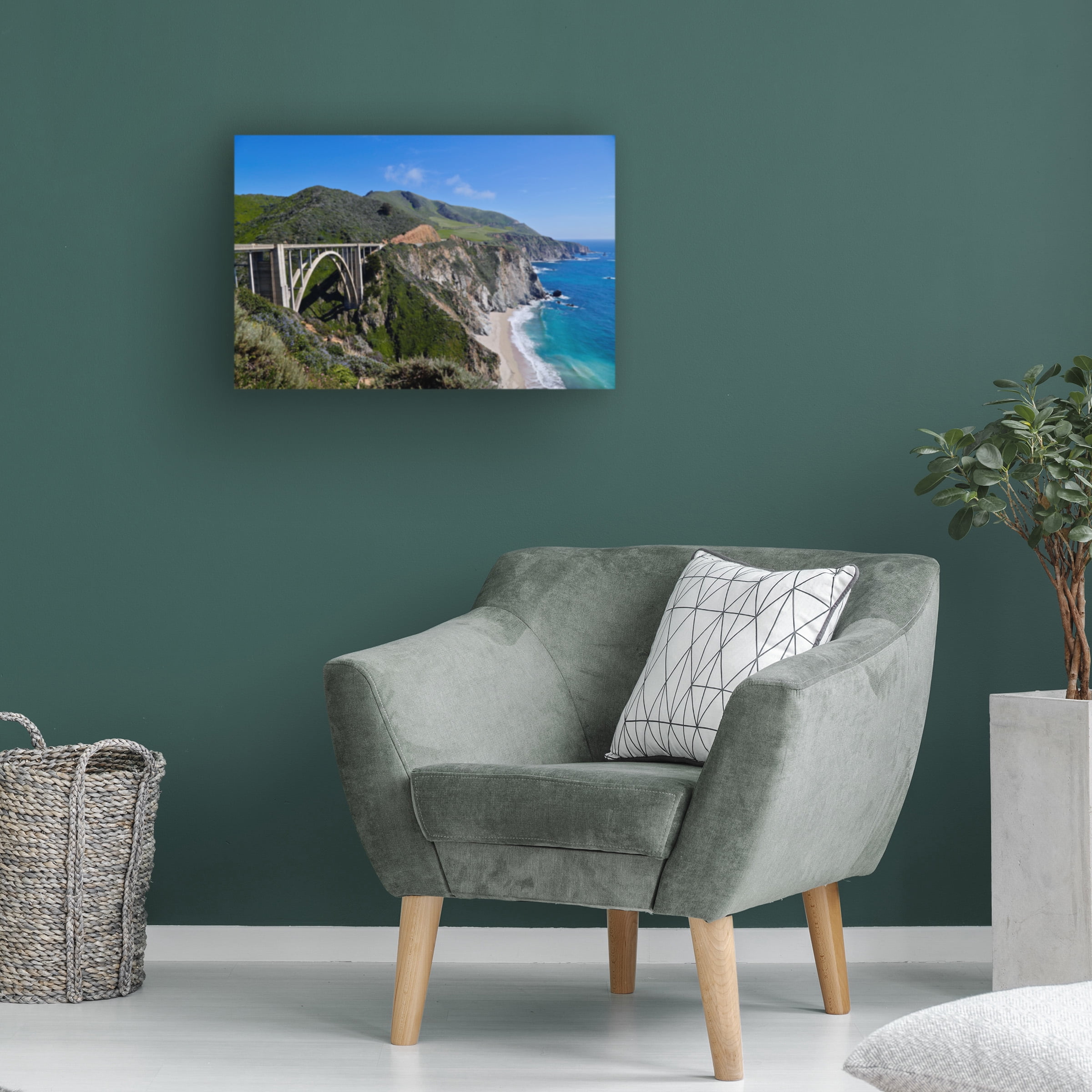 Susan Vizvary Photography 'Bixby Bridge' Canvas Art