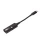 thumbnail image 1 of Adaptador de auriculares tipo C dual compatible con dispositivo de carga rápida PD QC de 60 W Adaptador de conector de auriculares USB C para auriculares, 1 of 10