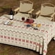 thumbnail image 5 of Geometric Snowflake Tablecloth Household Against Scalding And Dirt Cover Cloth Coffee Table Cloth Cabinet Dirtproof Cloth Christmas Table Decoration, 5 of 6