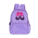 thumbnail image 1 of EeaseMX Mochila infantil creativa con estampado de ballet, bolsa informal de lona para estudiantes universitarias (morado), 1 of 7