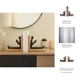 thumbnail image 5 of Artistic Man Reading Bookends - Decorative Book Accessories - Modern Home Library Shelf Accents - Sculptural Bookend and Book Ends - Bookshelf or Office & Desk Decor - Set of 2, 6", Brown & Black, 5 of 11