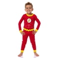 thumbnail image 7 of DC Comics Pajamas Toddler Boy's Superhero Tight Fit Sleep Pajama Set Batman The Flash Superman, 7 of 7