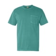 thumbnail image 1 of Comfort Colors T-Shirt à Poche Épais Teint en Pièce pour Adulte, 2TG, Écume de Mer, 1 of 4