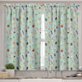 thumbnail image 2 of Ambesonne Ice Cream Valance & Curtain, Yummy Fruity, 55"x24", Multicolor, 2 of 6