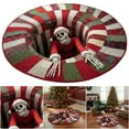 thumbnail image 7 of HAHUT Christmas 3D Optical Illusion Door Mat, Skeleton Quilted Round Mat, Xmas 3D Area Rug for Bedroom Living Room Decor (40cm/15.75inch), 7 of 7