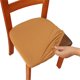 thumbnail image 1 of Funda de silla SNGMN de color liso, cepillada, muy elástica, suave, cómoda, duradera y resistente a la suciedad, fácil de instalar y mantener, para uso doméstico y de oficina (caqui)., 1 of 8