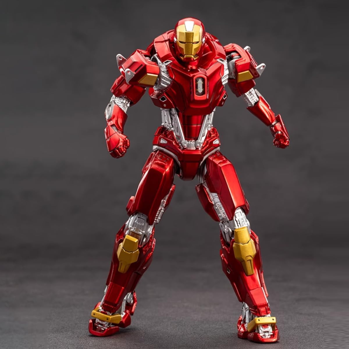 ZD Toys 1/10th Scale 7 inch Iron Man Mark XXXV MK35 Red Snapper Collector Action Figure