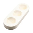 thumbnail image 4 of Huevera de 3 agujeros, contenedor multifuncional para huevos, bandeja portátil para guardar huevos. Madera, 4 of 9