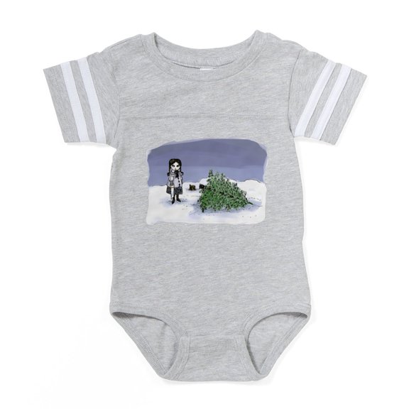 CafePress - Krampus - Cute Infant Baby Football Bodysuit