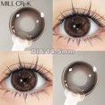 thumbnail image 1 of MILL CREEK lentes de contacto de Color, lentes de miopía anuales con dioptrías, aumento de potencia cosmética brillante, maquillaje para ojos hermosos, 1 of 4