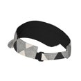 thumbnail image 2 of This Unisex Sunshade Open-Top Hat Features An Open-Top Design That Is Not Stuffy And Has A Curved Eave Argyle Plaid Lightslategray_2, 2 of 8