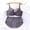 #342-Gray, variant on Bra for Women, Plus Size Solid Color Lightweight Underwire with Lift Anti-Sagging Push-Up Bra and Panty Set for Everyday Comfort