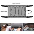 thumbnail image 3 of ZHAOCHENG Red de almacenamiento para coche, bolsa universal para techo de coche con cremallera (90 x 65 cm), 3 of 4
