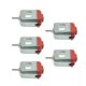 thumbnail image 4 of 5pcs/kit 130 Mini Motor DC 3-12V Ultra High Speed DIY Hobby Remote Control Toy Remote Control Toy Fan Replacement Parts, 4 of 5
