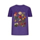thumbnail image 1 of Blusas de Verano de las Mujeres Flor Impresa Cuello Redondo Manga Corta Superior, Verano Superior de las Mujeres, 1 of 4
