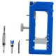 thumbnail image 2 of Bisagra de puertas Bisagra Mortiser Versátil Plantilla de enrutador del kit de instalación para el accesorio de muebles de carpintería práctico Azul, 2 of 8