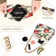 thumbnail image 2 of FORMRS Womens Shoulder Bag with Chain Strap Clutch Purse Cute Tote Handbag, Apples Flower Pattern, 2 of 7