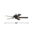 thumbnail image 5 of 52" Casa Vieja Orb Rustic Farmhouse Indoor Outdoor Ceiling Fan Oil Rubbed Bronze Wet Rated for Patio Exterior House Home Porch Gazebo Garage Barn, 5 of 5