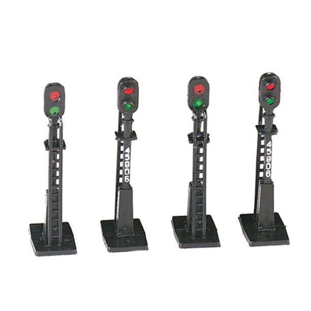 Bachmann Trains Scenery Accessories BLOCK SIGNALS (4 pcs) HO