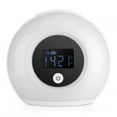 thumbnail image 1 of Colorful Breathing Lamp Wake-up Alarm Clock,  Speaker, Table Light, For Kids, 1 of 8