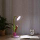 thumbnail image 4 of Lámpara de lectura flexible recargable por USB. Lámpara de mesa LED regulable para niños, lámpara de noche con sensor táctil (rosa)., 4 of 5